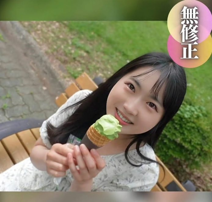 【初撮り】【顔出し】アイドルフェイスに艶々お肌のTHE癒し系清楚。敏感なカラダは可愛い顔が崩れる程に感じまくる！中出しは怒られちゃうからたっぷり腹出し&お掃除F